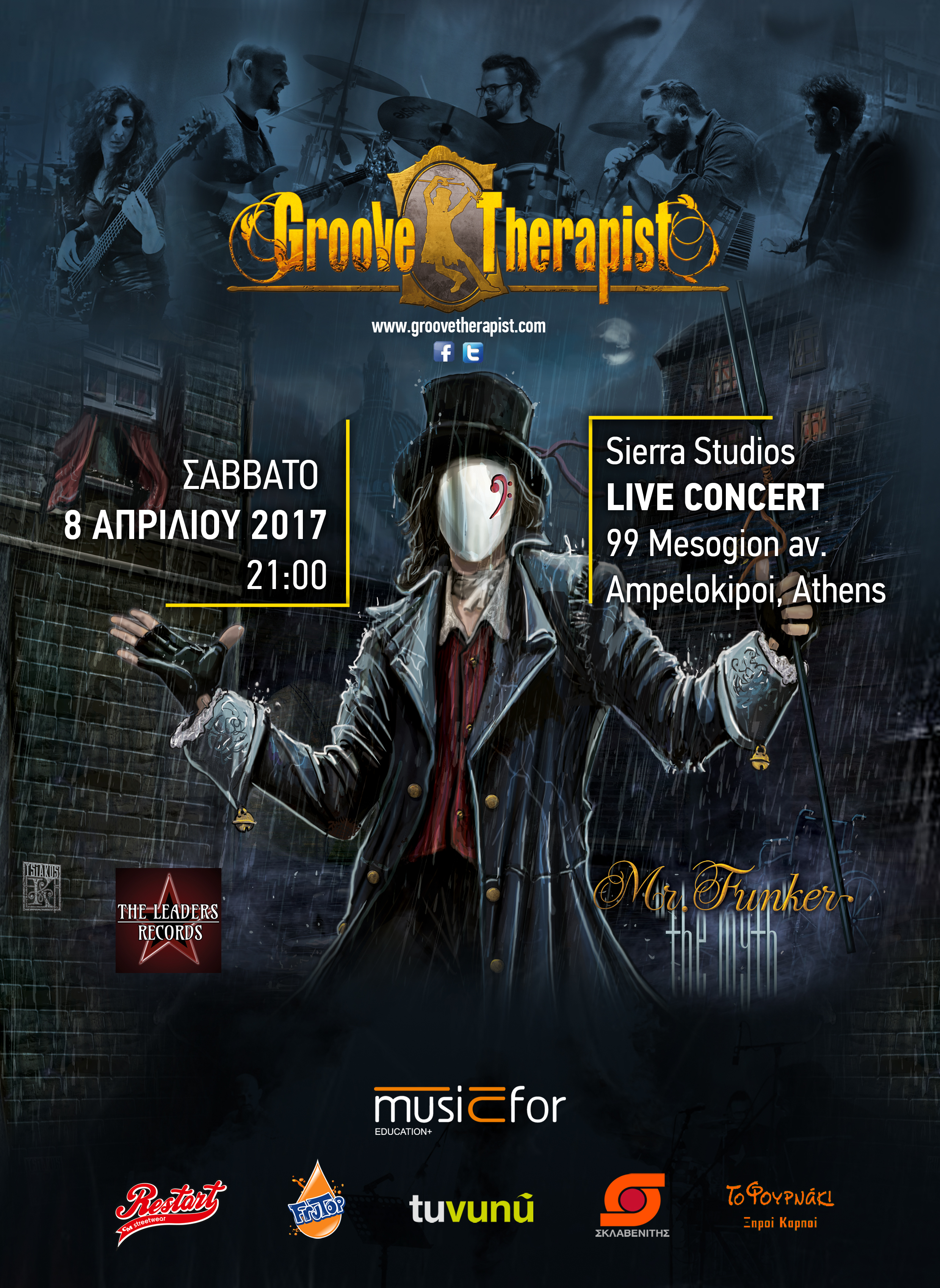 Groove Therapist - Mr. Funker "The Myth" Live at Sierra